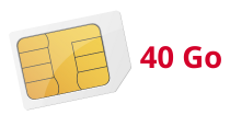 Vini Travel Sim Card 40Go